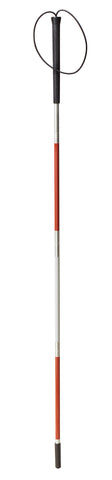 Folding Blind Cane with Wrist Strap- each