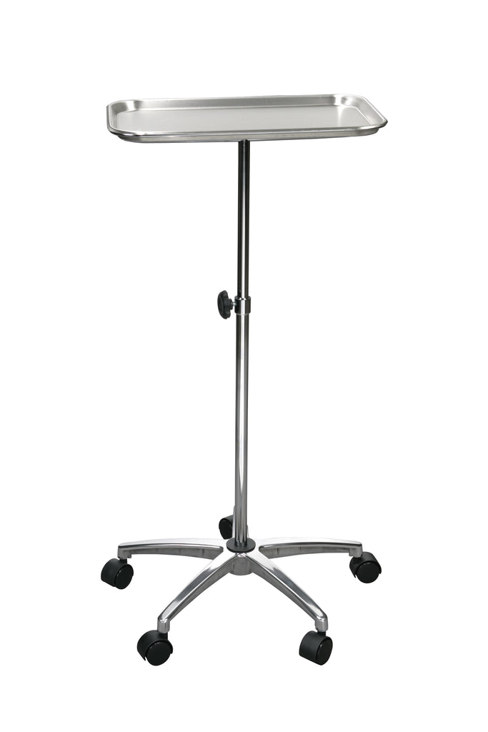 Mayo Instrument Stand with Mobile 5" Caster Base- Case