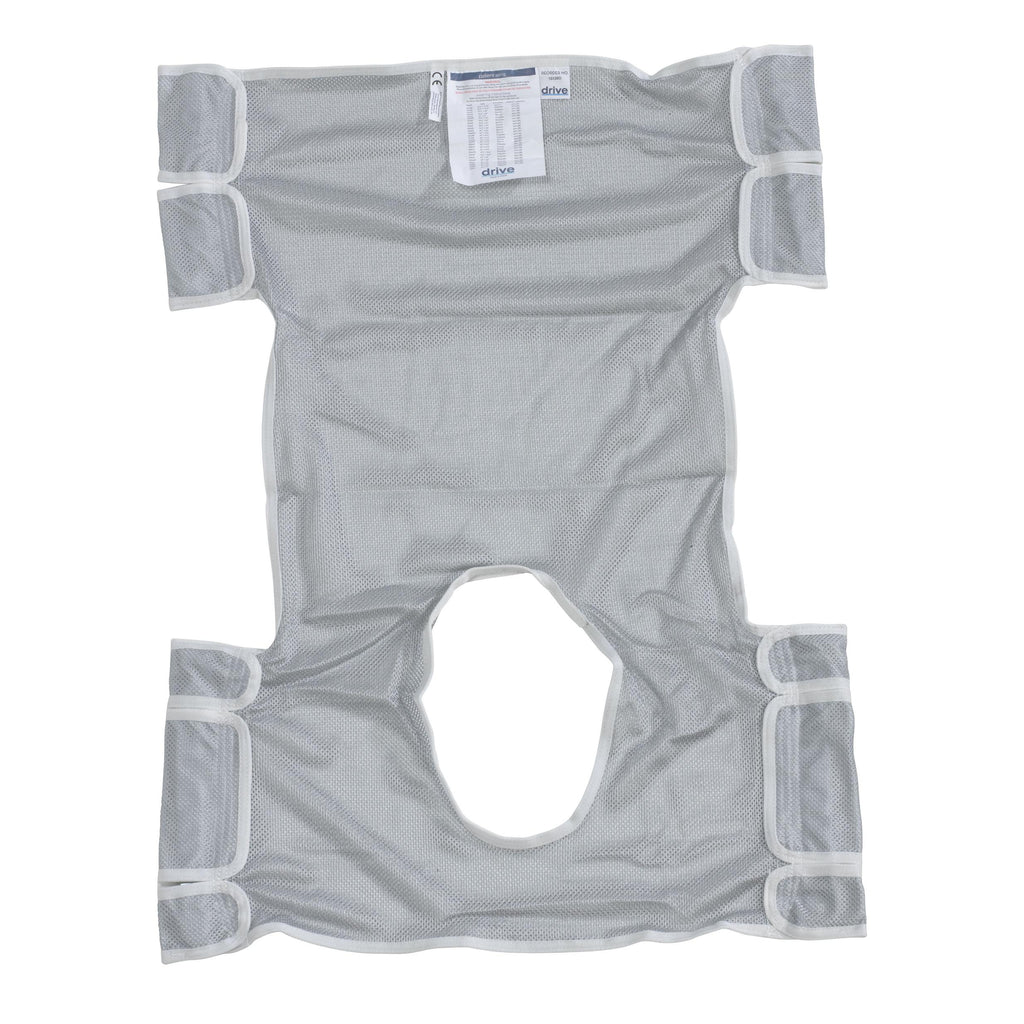 Patient Lift Sling with Commode Opening, Dacron- Box