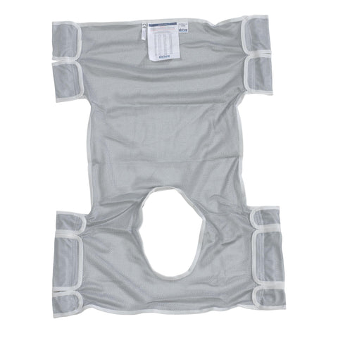 Patient Lift Sling with Commode Opening, Dacron- Box