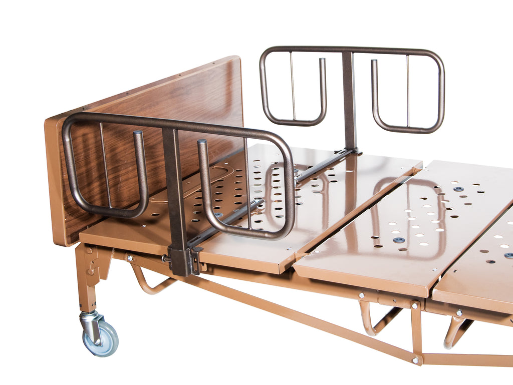 Half Length "T" Style Bed Rails, 1 Pair- Case