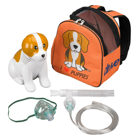 Pediatric Beagle Compressor Nebulizer with Carry Bag, and Disposable and Reusable Neb Kits- each