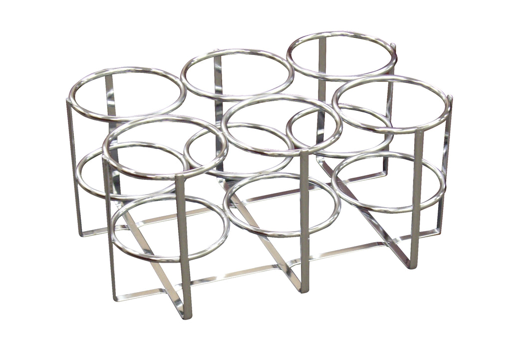 Economy Oxygen 6 Cylinder Rack, E, D or C Cylinders Only- each