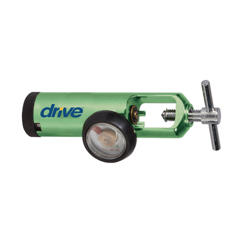 CGA 870 Oxygen Regulator 0-8 LPM Barb Outlet, Mini- Box