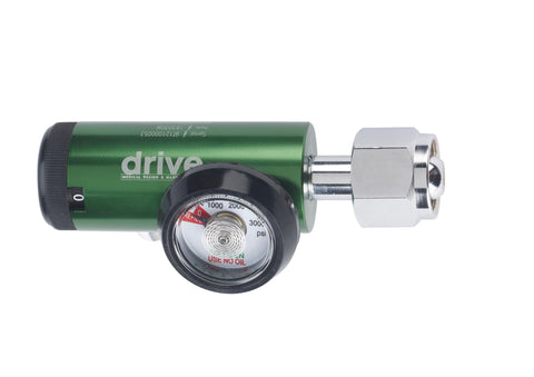 CGA 540 Oxygen Regulator 0-8 LPM DISS Outlet, Mini- Box
