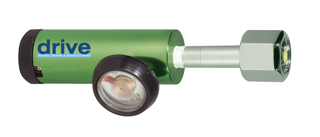 CGA 540 Oxygen Regulator 0-4 LPM DISS Outlet, Pediatric- each