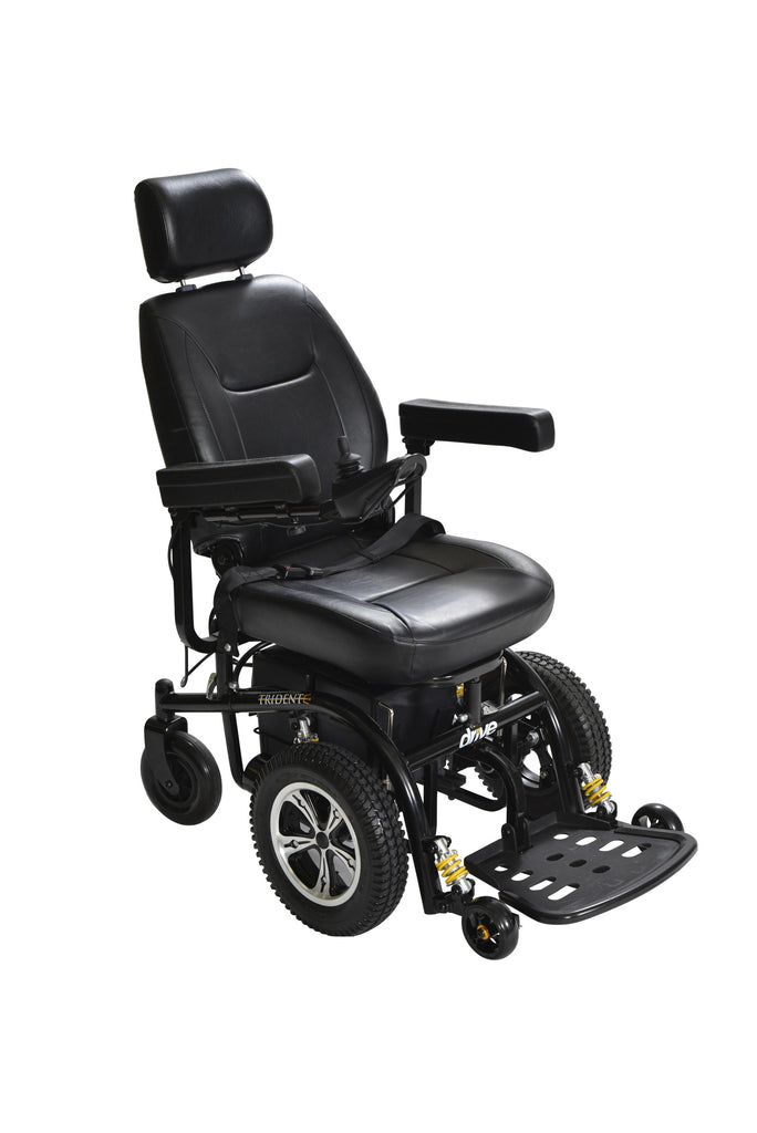 Trident Front Wheel Drive Power Wheelchair, 20" Seat- each