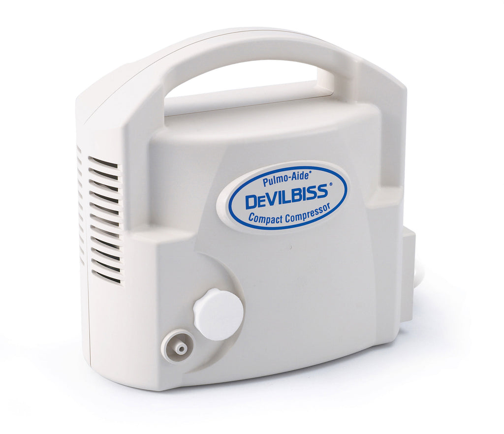 Pulmo-Aide Compact Compressor Nebulizer System with Disposable Nebulizer- each