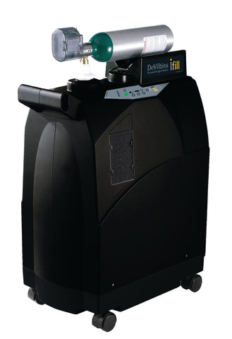 iFill Personal Oxygen Station, Carrying Case, 2 D-CF Cylinders- each
