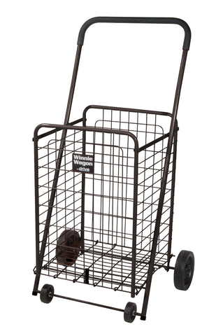 Winnie Wagon All Purpose Shopping Utility Cart, Black- Case