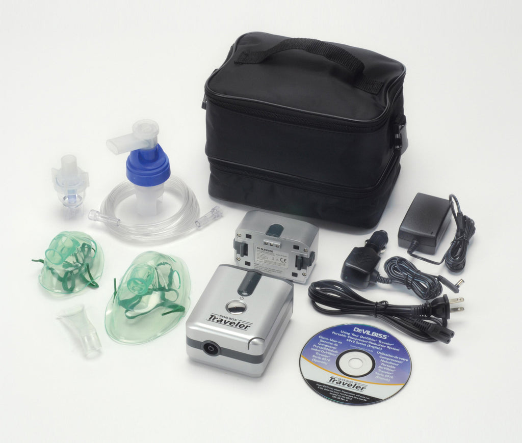 Traveler Portable Compressor Nebulizer System with Battery- each