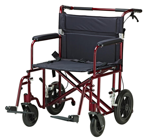 Bariatric Heavy Duty Transport Wheelchair- each
