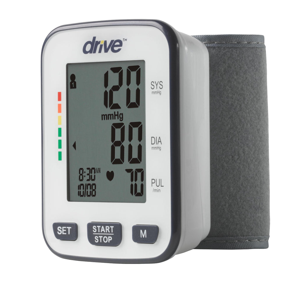 Automatic Deluxe Blood Pressure Monitor, Wrist- each
