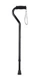 Foam Grip Offset Handle Walking Cane, Swirl- each