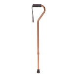 Foam Grip Offset Handle Walking Cane, Swirl- each