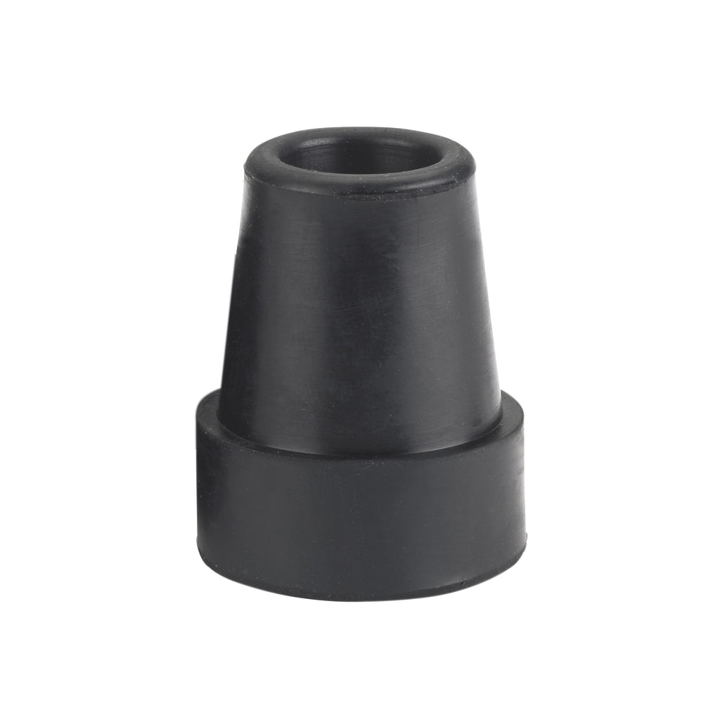 Small Base Quad Cane Tips, Black- each