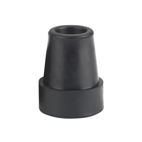 Small Base Quad Cane Tips, Black- each