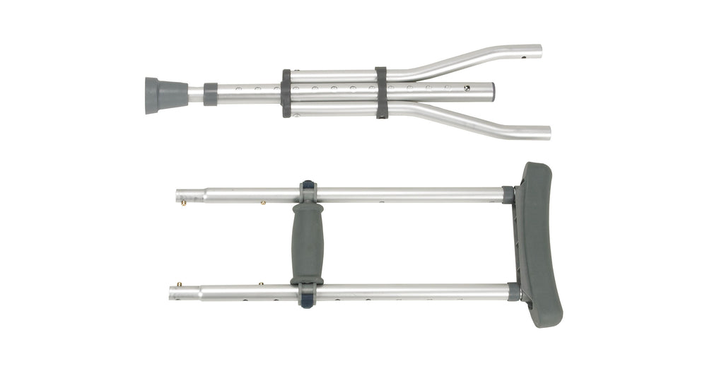 Knock Down Universal Aluminum Crutches, 1 Pair- Pair