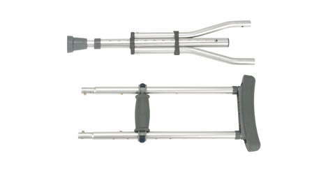 Knock Down Universal Aluminum Crutches, 1 Pair- Pair