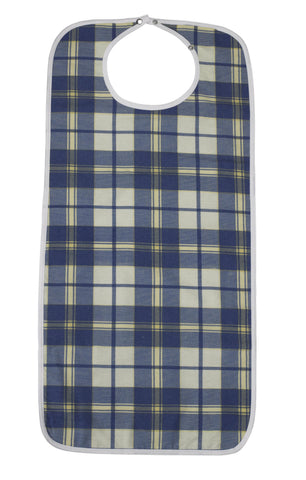 Lifestyle Flannel Bib, Large- each