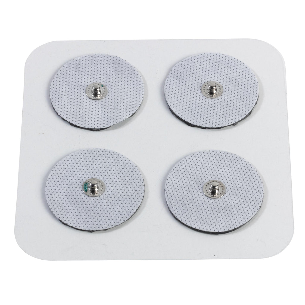 PainAway Long Lasting Electrodes for TENS Unit, Round Pads, Pack of 4- Package