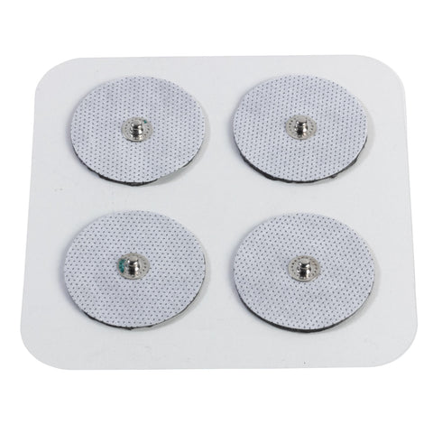 PainAway Long Lasting Electrodes for TENS Unit, Round Pads, Pack of 4- Package