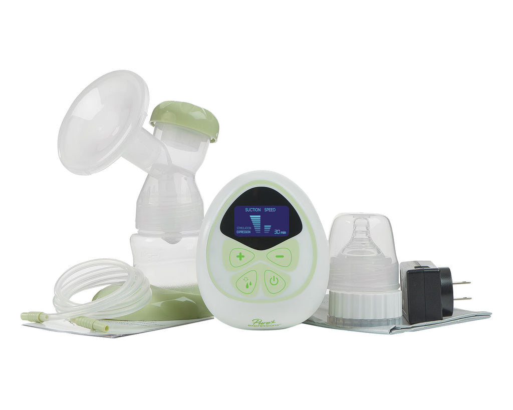 Pure Expressions Single Channel Electric Breast Pump- each