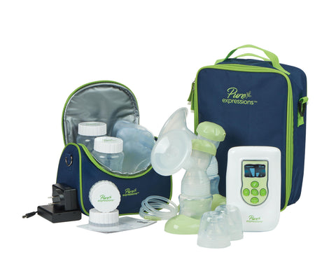 Pure Expressions Deluxe Dual Channel Electric Breast Pump- each