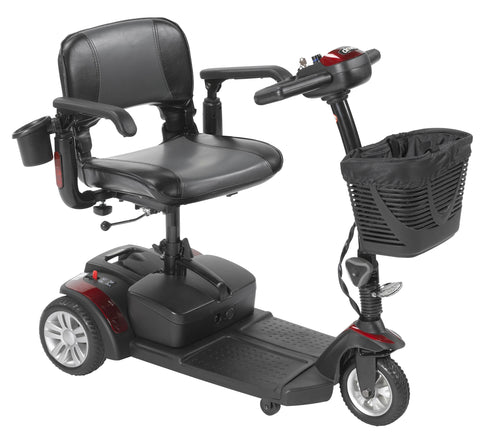 Spitfire EX2 3-Wheel Travel Scooter, Extended Battery- each
